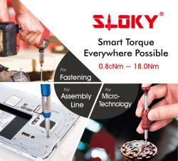 ♨️NEW~ SLOKY Torque Tool and Screwdriver launched new flyer