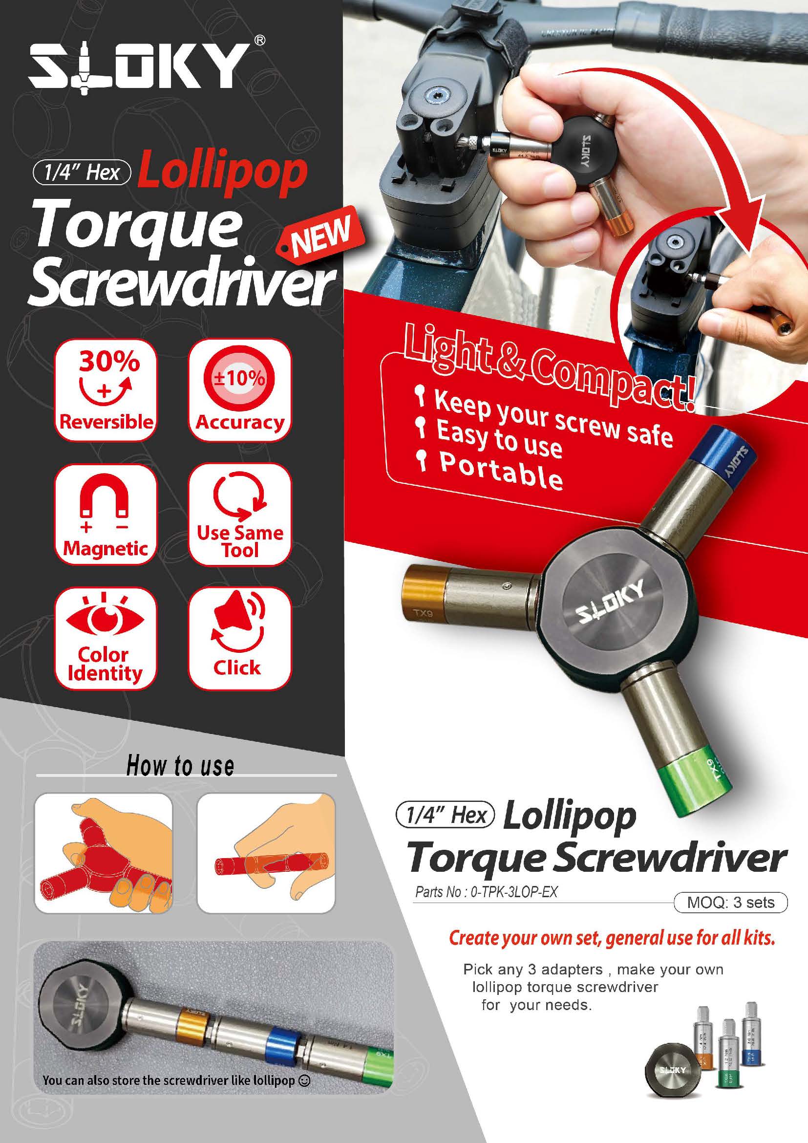 SLOKY Lollipop Torque Screwdriver