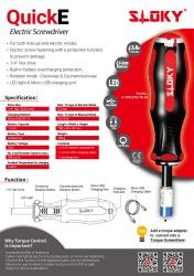 SLOKY QuickE Electric Screwdriver