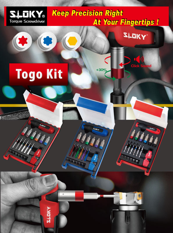 SLOKY_Compact, convient, and complete_Togo Kit torque screwdriver
