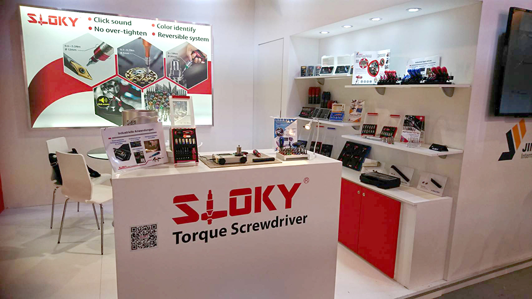 Sloky torque tool and screwdriver in 2018 AMB_Messe Stuttgart